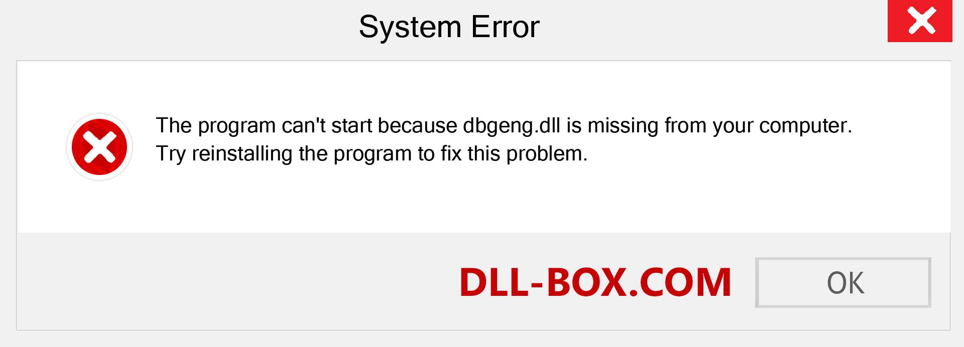  dbgeng.dll file is missing?. Download for Windows 7, 8, 10 - Fix  dbgeng dll Missing Error on Windows, photos, images